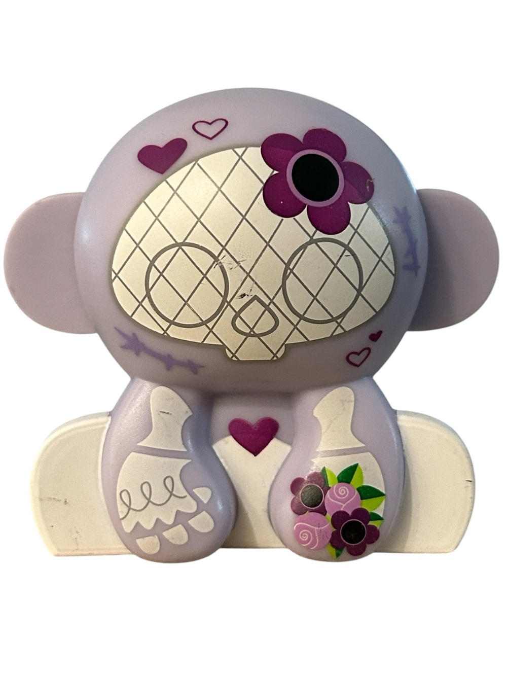 Skelanimals vinyl figure Day of the Dead marcy the monkey bride toynami